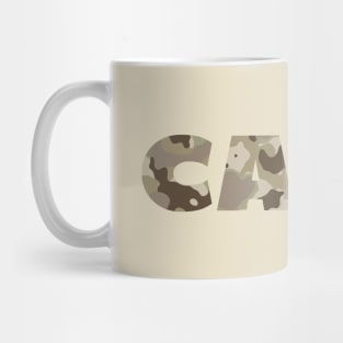 Earthy Camouflage Mug